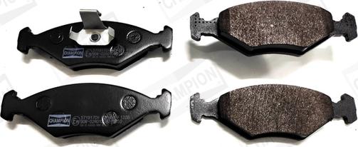 Champion 571917CH - Brake Pad Set, disc brake www.autospares.lv