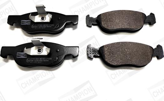 Champion 571973CH - Brake Pad Set, disc brake www.autospares.lv