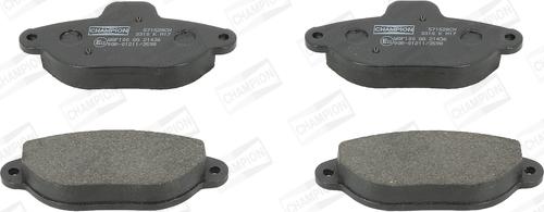 Champion 571528CH - Brake Pad Set, disc brake www.autospares.lv