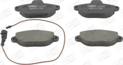 Champion 571523CH - Brake Pad Set, disc brake www.autospares.lv