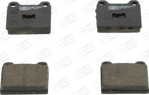 Champion 571221CH - Brake Pad Set, disc brake www.autospares.lv