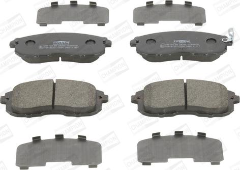 Champion 573646CH - Brake Pad Set, disc brake www.autospares.lv