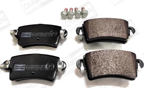 Champion 573055CH - Brake Pad Set, disc brake www.autospares.lv