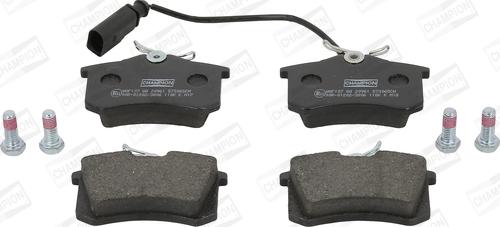 Champion 573065CH - Brake Pad Set, disc brake www.autospares.lv