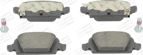 Champion 573009CH - Brake Pad Set, disc brake www.autospares.lv