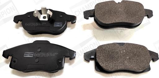 Champion 573089CH - Brake Pad Set, disc brake www.autospares.lv