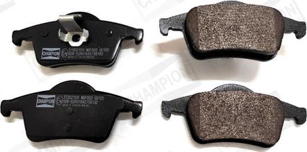 Champion 573021CH - Brake Pad Set, disc brake www.autospares.lv