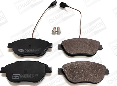 Champion 573165CH - Brake Pad Set, disc brake www.autospares.lv