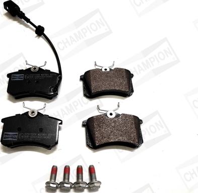 Champion 573112CH - Brake Pad Set, disc brake www.autospares.lv