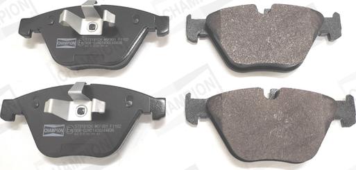 Champion 573181CH - Brake Pad Set, disc brake www.autospares.lv