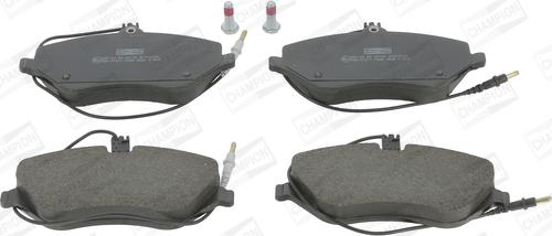 Champion 573131CH - Brake Pad Set, disc brake www.autospares.lv