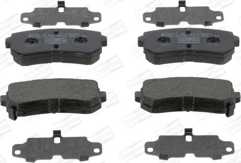 Champion 573830CH - Brake Pad Set, disc brake www.autospares.lv