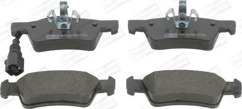 Champion 573303CH - Brake Pad Set, disc brake www.autospares.lv