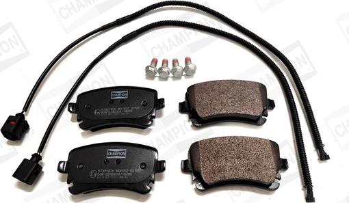 Champion 573219CH - Brake Pad Set, disc brake www.autospares.lv