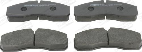 Champion 573719CH - Brake Pad Set, disc brake www.autospares.lv