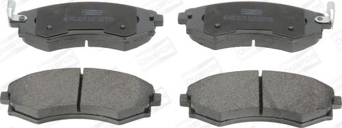 Champion 572496CH - Brake Pad Set, disc brake www.autospares.lv