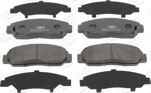 Champion 572449CH - Brake Pad Set, disc brake www.autospares.lv