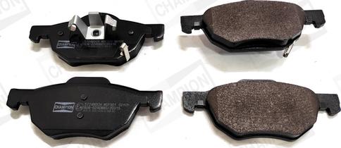 Champion 572480CH - Brake Pad Set, disc brake www.autospares.lv