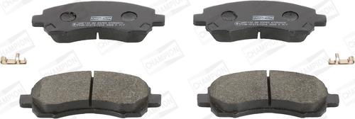 Champion 572566CH - Brake Pad Set, disc brake www.autospares.lv