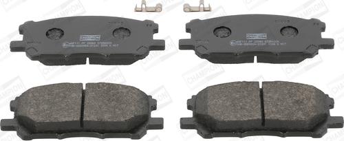 Champion 572562CH - Brake Pad Set, disc brake www.autospares.lv