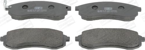 Champion 572500CH - Brake Pad Set, disc brake www.autospares.lv