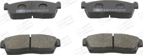 Champion 572611CH - Brake Pad Set, disc brake www.autospares.lv