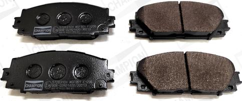 Champion 572631CH - Brake Pad Set, disc brake www.autospares.lv