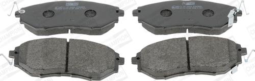 Champion 572638CH - Brake Pad Set, disc brake www.autospares.lv