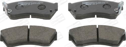 Champion 572179CH - Brake Pad Set, disc brake www.autospares.lv