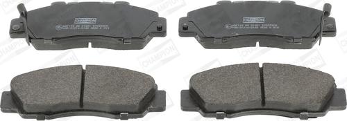 Champion 572393CH - Brake Pad Set, disc brake www.autospares.lv