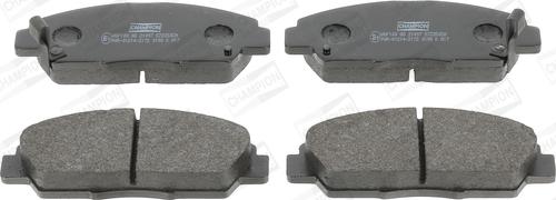 Champion 572350CH - Brake Pad Set, disc brake www.autospares.lv