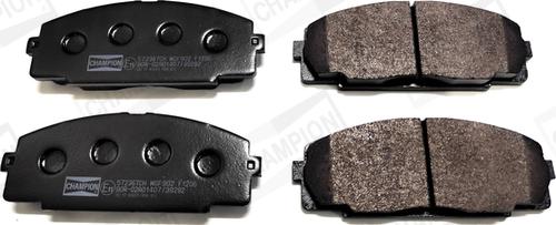 Champion 572367CH - Brake Pad Set, disc brake www.autospares.lv