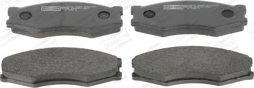 Champion 572312CH - Brake Pad Set, disc brake www.autospares.lv