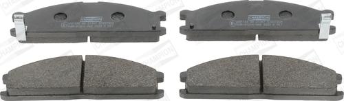 Champion 572373CH - Brake Pad Set, disc brake www.autospares.lv