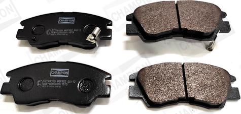 Champion 572281CH - Brake Pad Set, disc brake www.autospares.lv