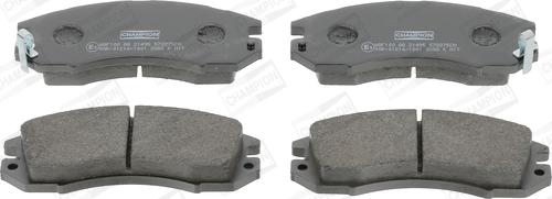 Champion 572275CH - Brake Pad Set, disc brake www.autospares.lv