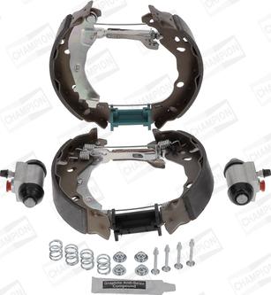 Champion 381492CH - Brake Shoe Set www.autospares.lv