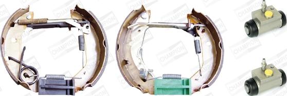 Champion 381418CH - Bremžu loku komplekts www.autospares.lv