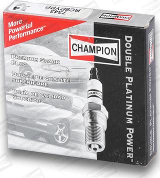 Champion 7343 - Aizdedzes svece www.autospares.lv