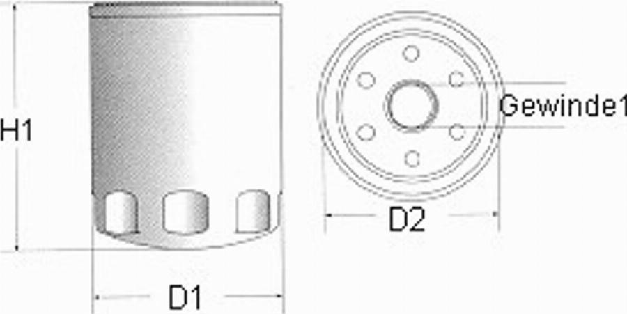 Champion C144/606 - Масляный фильтр www.autospares.lv