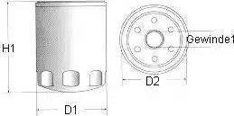 Mann-Filter W 712/1 - Eļļas filtrs www.autospares.lv