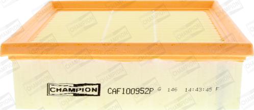 Champion CAF100952P - Gaisa filtrs autospares.lv