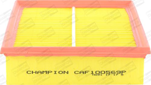 Champion CAF100569P - Gaisa filtrs www.autospares.lv