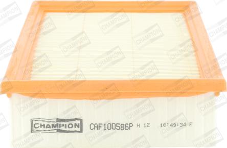 Champion CAF100586P - Air Filter, engine www.autospares.lv