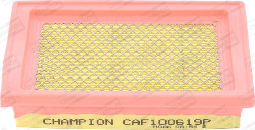 Champion CAF100619P - Gaisa filtrs www.autospares.lv