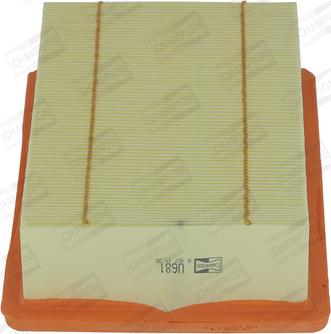 Champion CAF100681P - Air Filter, engine www.autospares.lv