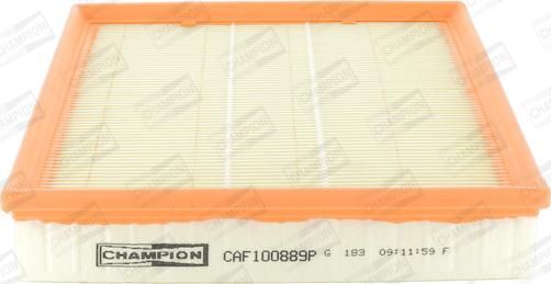 Champion CAF100889P - Gaisa filtrs www.autospares.lv