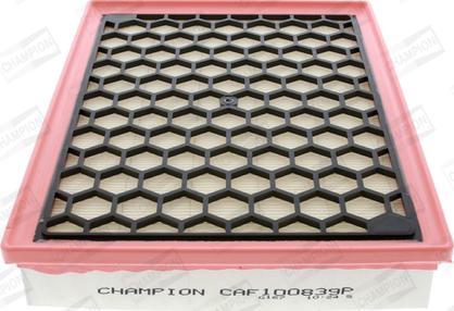 Champion CAF100839P - Gaisa filtrs autospares.lv