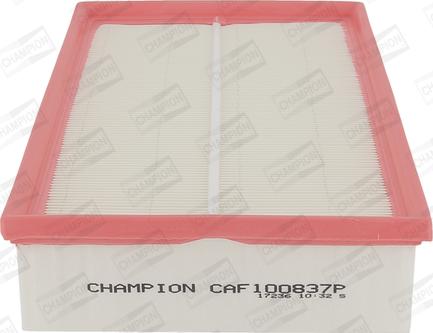 Champion CAF100837P - Gaisa filtrs autospares.lv