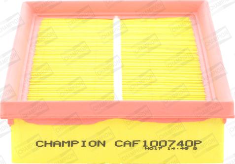 Champion CAF100740P - Gaisa filtrs www.autospares.lv